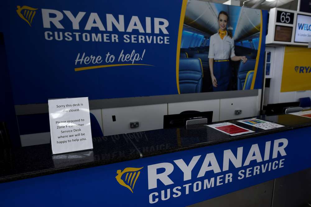Ryanair strikes set to hit over 40