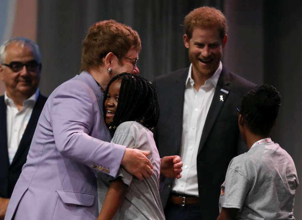 Prince Harry joins Elton John to launch HIV campaign targeting men