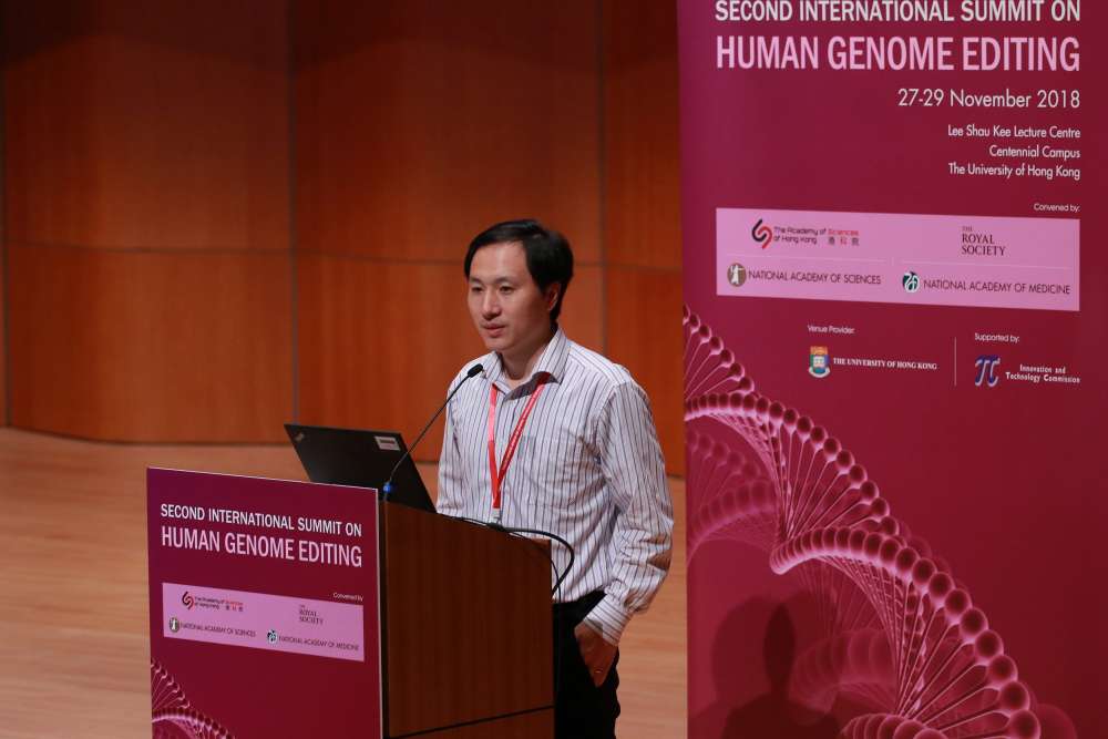 Chinese geneticist apologises for leak of baby-gene editing result