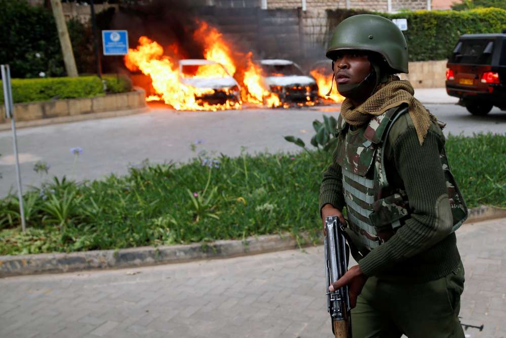 Kenyan forces kill all militants who stormed Nairobi hotel -president