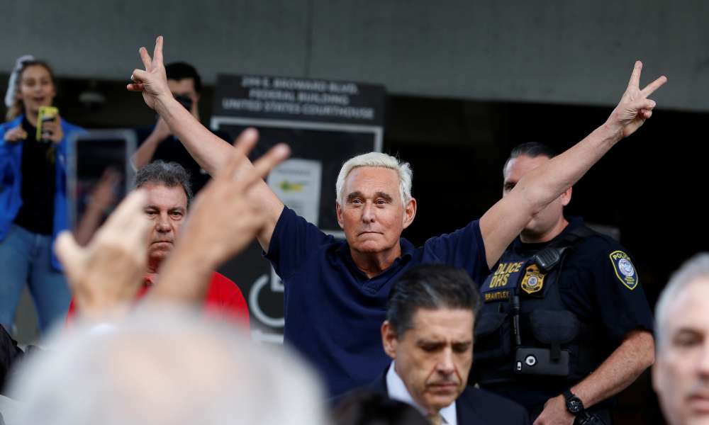 Trump ally Stone to be arraigned on U.S. charges in Russia probe