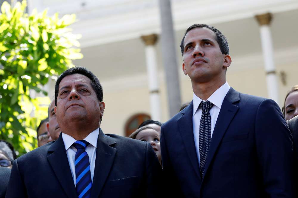 Deputy of Venezuela's Guaido arrested and dragged away by tow truck