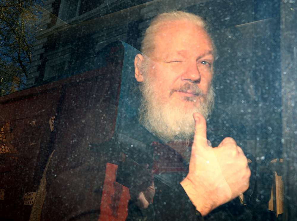U.S. charges WikiLeaks founder Julian Assange with espionage