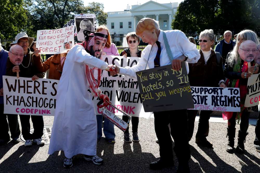 Republicans in U.S. Congress push back on Trump weapons packages to Saudi Arabia