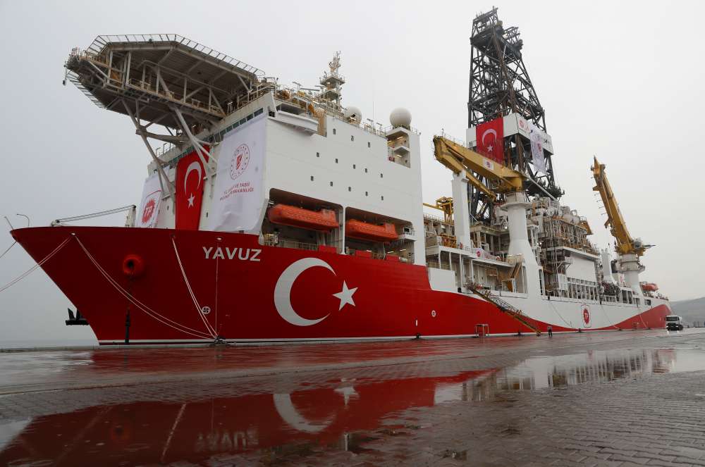 Turkey sends second ship to drill near Cyprus
