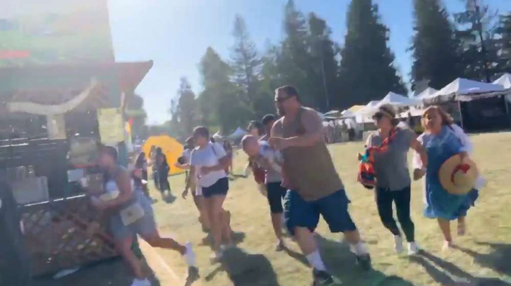 Three reported killed in shooting at California garlic festival