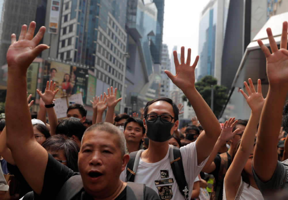 Hong Kong protesters to rally after another night of violence