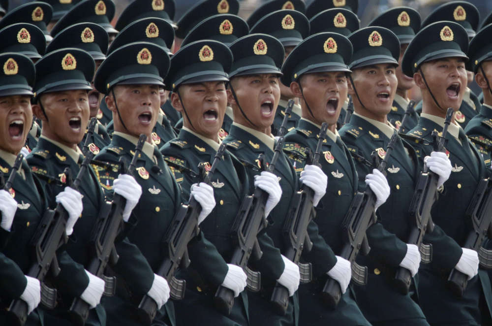 China flexes military muscle to mark 70 years of Communist rule