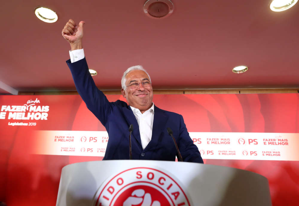 Portugal's ruling Socialists win election but fall short of outright majority