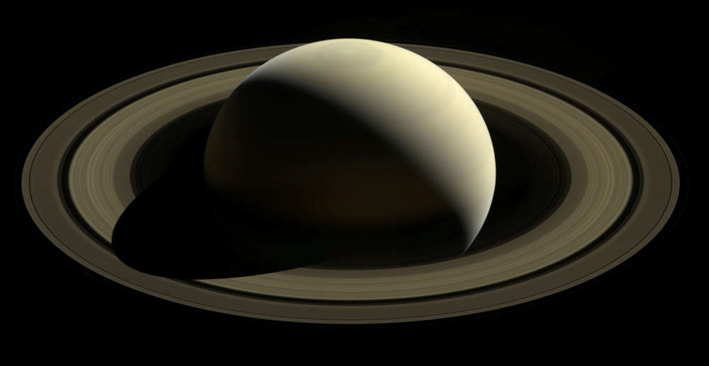 Saturn is the solar system's 'moon king