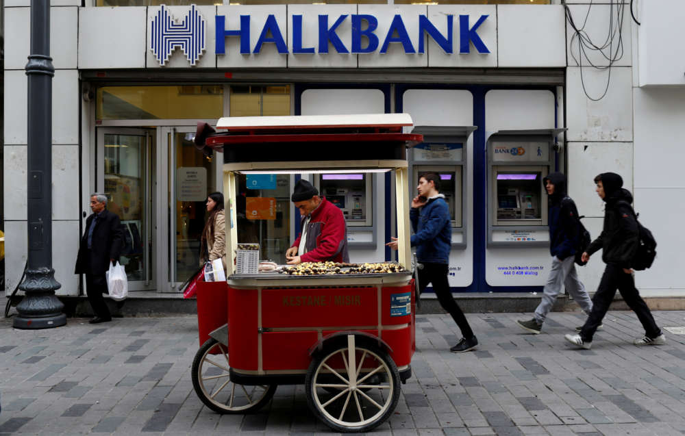 U.S. prosecutors accuse Turkey's Halkbank of scheme to evade Iran sanctions