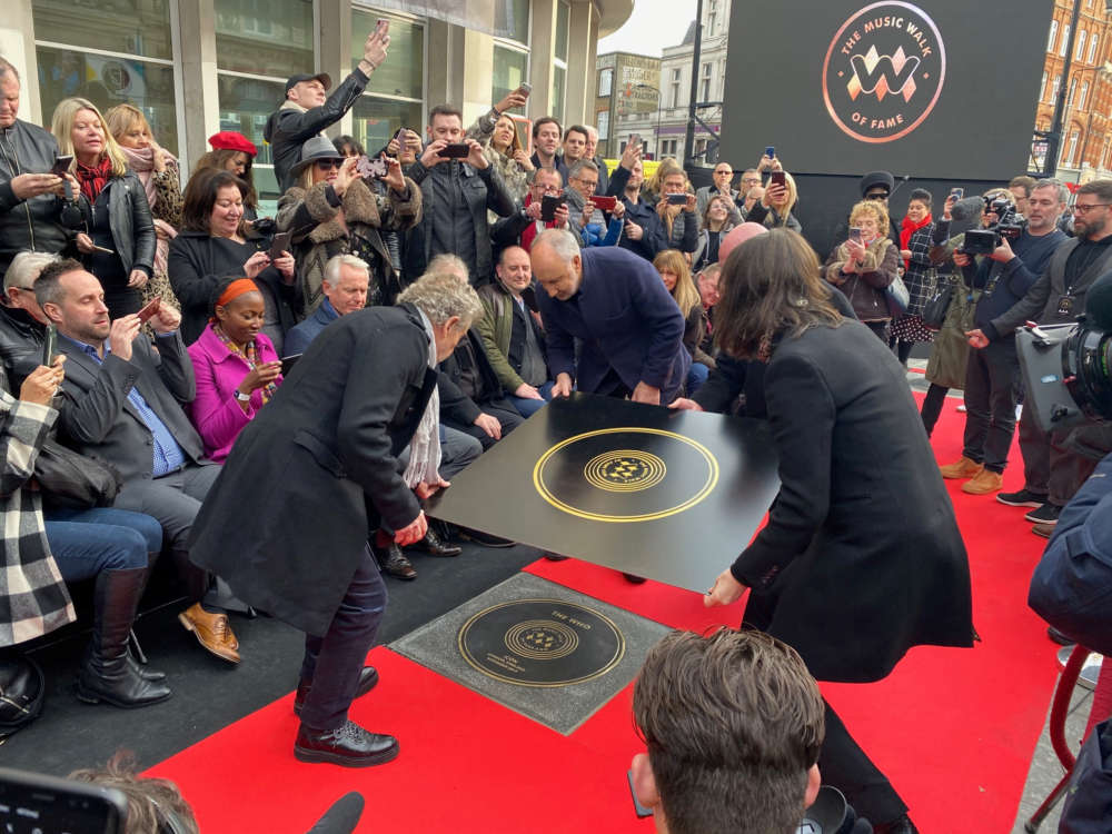 The Who are first honoured as London unveils Music Walk of Fame