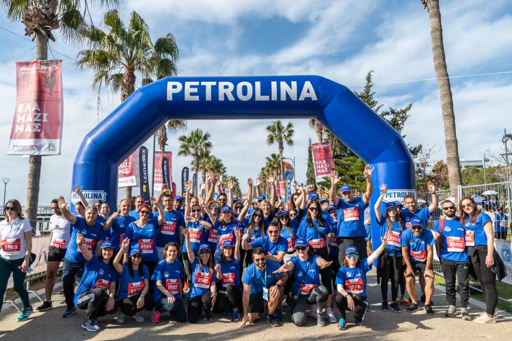 Petrolina sponsors 10 km Energy Race  Limassol Marathon