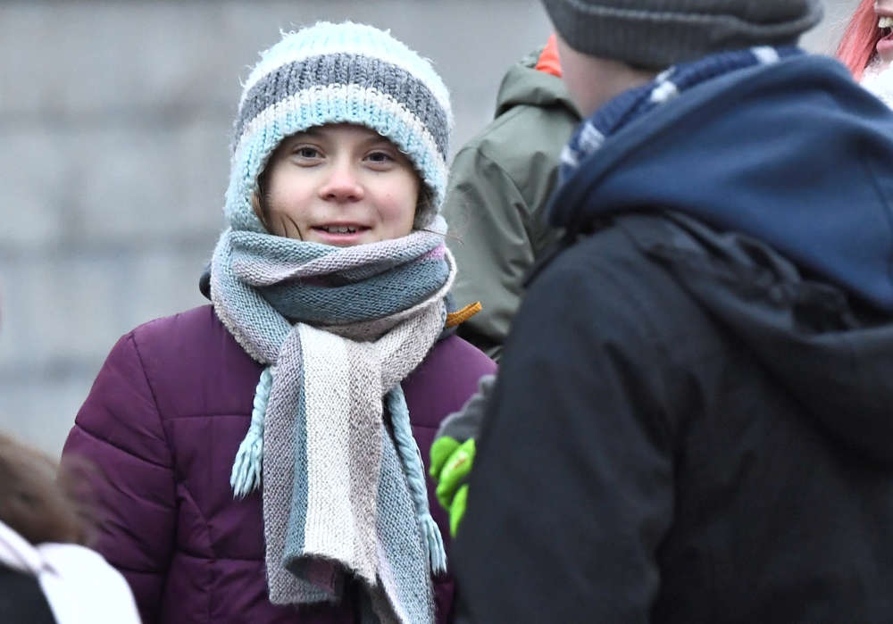 Climate strike but no cake for Greta Thunberg as she turns 17