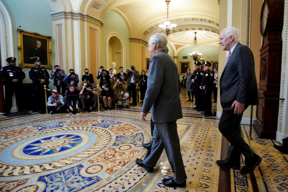Democrats blast McConnell's rules for Trump impeachment trial in Senate