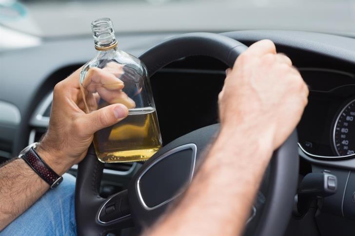 Drunk driver nine times over limit