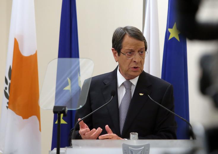 Anastasiades says decentralised powers create feeling of security for T/C