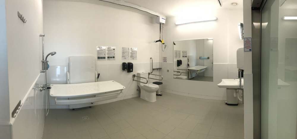 “Changing Place” facility for the disabled at Larnaca Airport