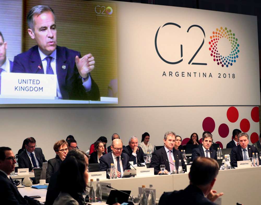G20 calls for stepped-up trade dialogue; no agreement on path forward