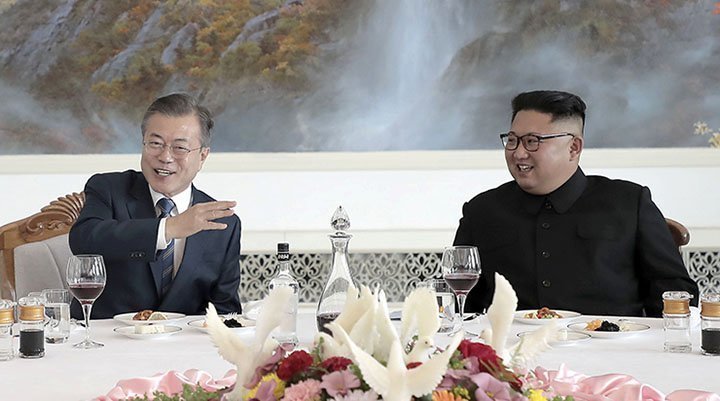 Korean leaders agree on denuclearisation