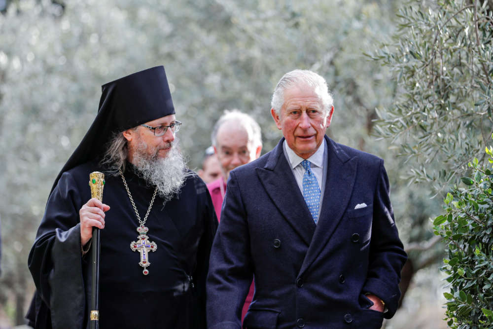 UK's Prince Charles urges Middle East peace