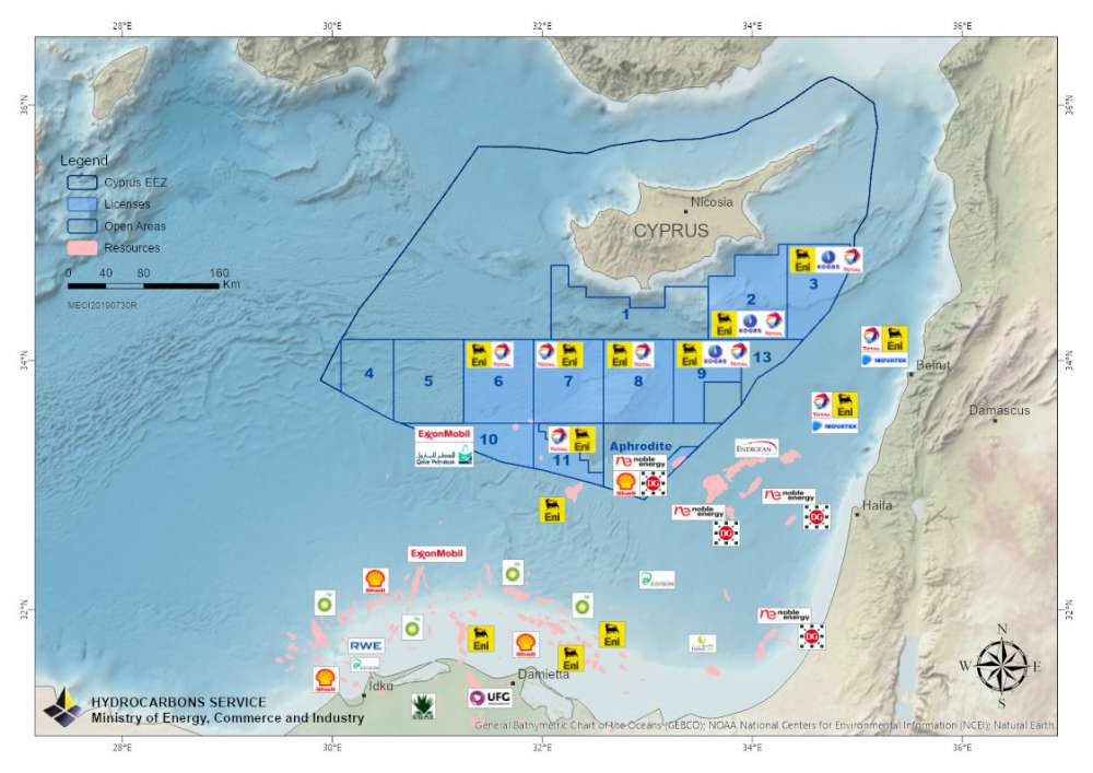 Total- ENI consortium awarded licence for Cyprus' offshore block 7
