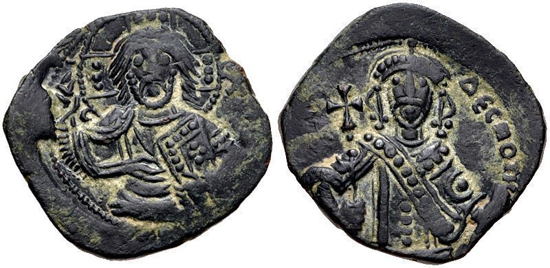 File:Tetarteron, Byzantine, Isaac Comnenus, 1185-1191.jpg