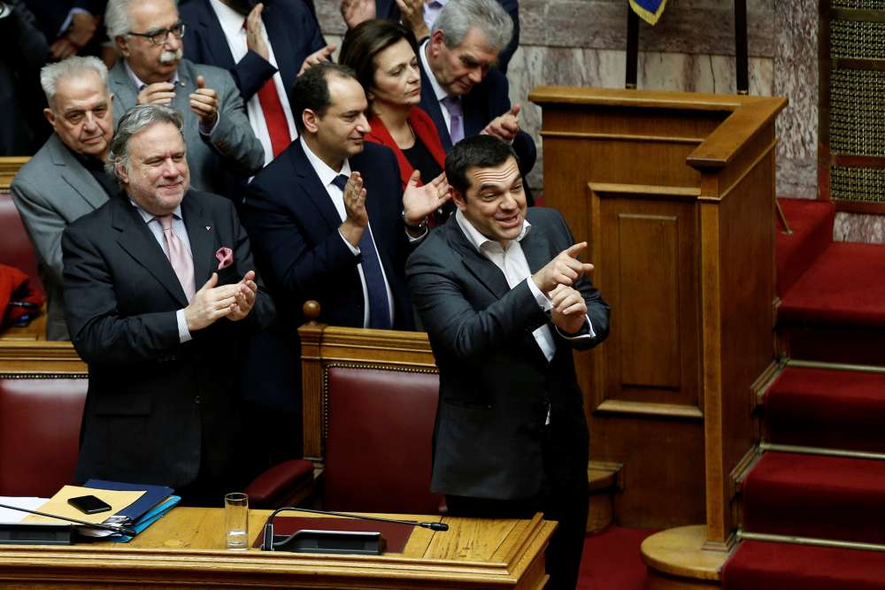 Greek parliament ratifies Macedonia name accord