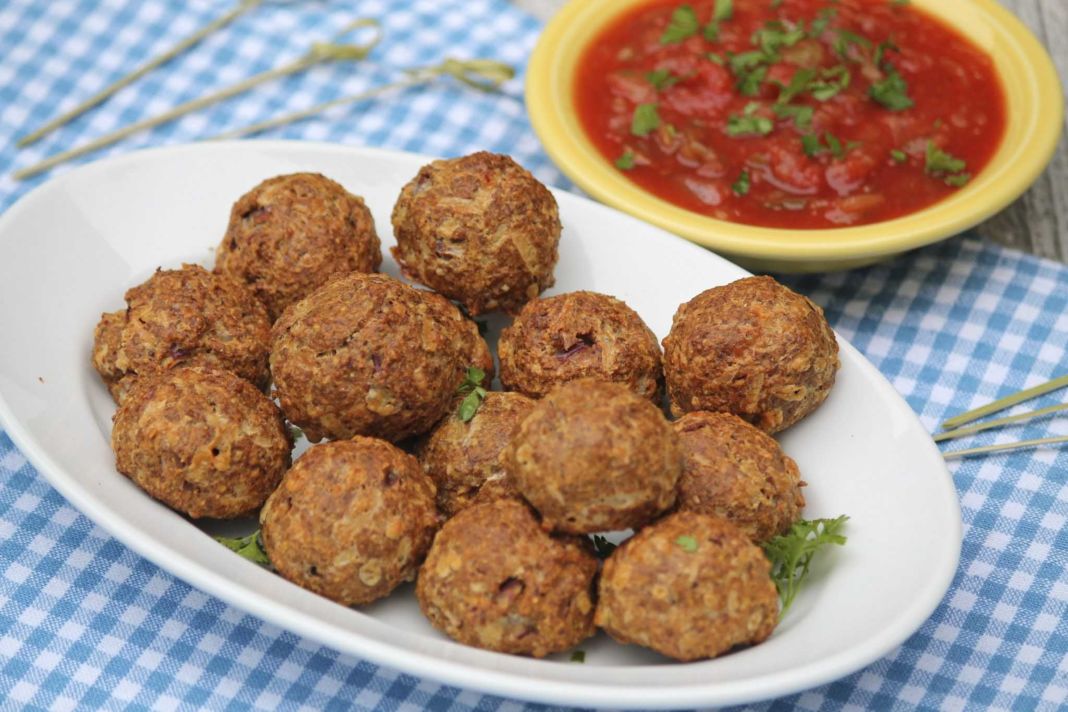 Vegetarian ‘meatballs’ (Lenten)
