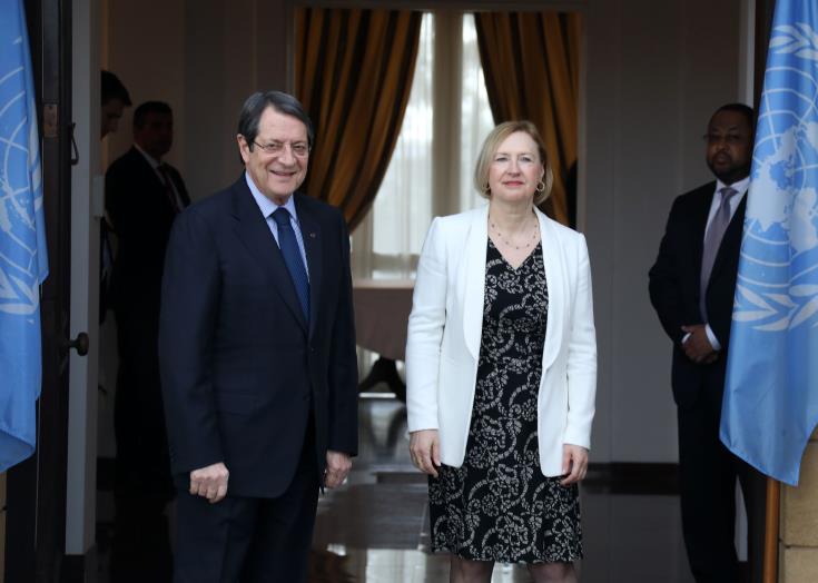Anastasiades raises Turkish violations off Cyprus’ waters during meeting with UN official