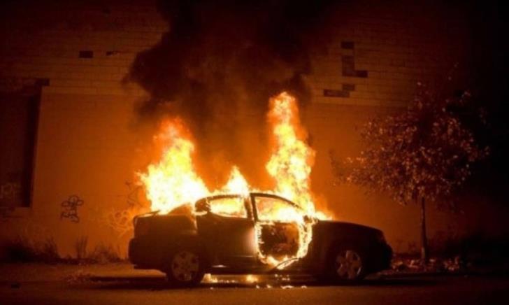 Third car torched in five days in Ayios Dometios