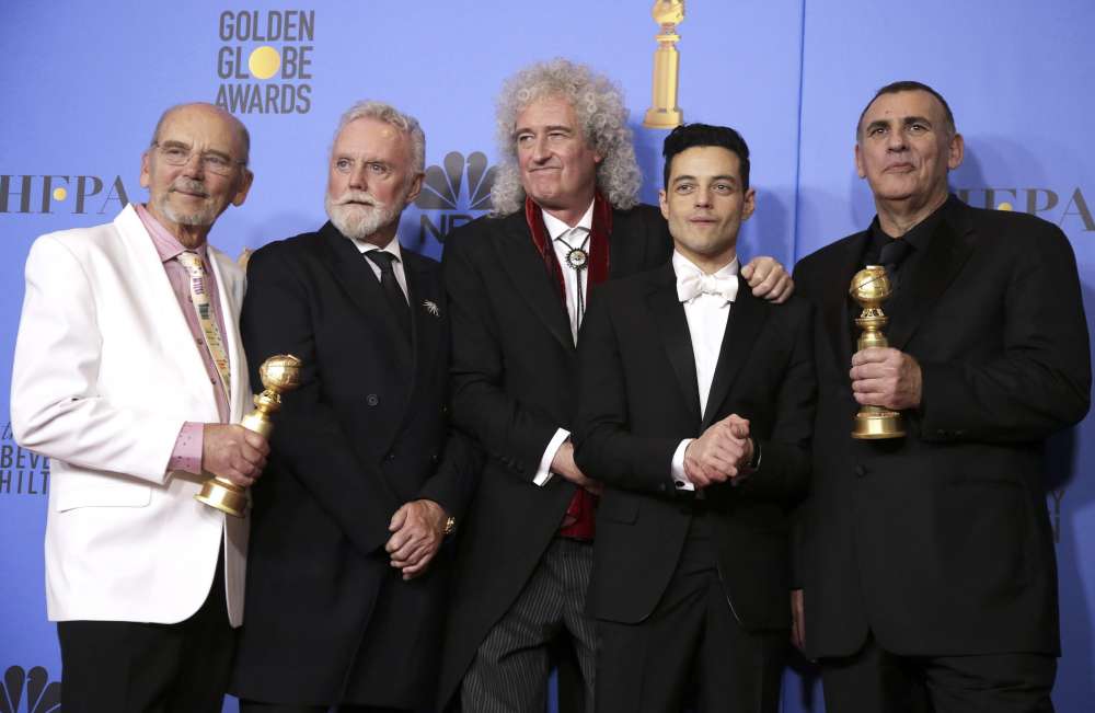 'Bohemian Rhapsody' takes upset win at Netflix-dominated Golden Globes