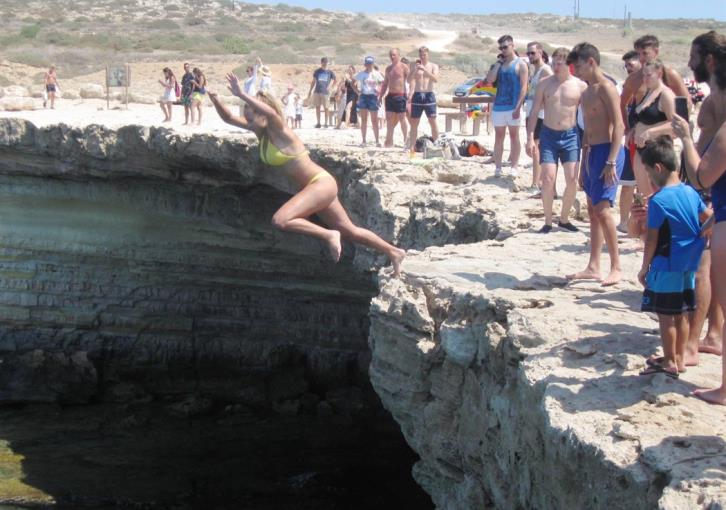 Authorities mull ways to block public from accessing Cape Greco sea caves