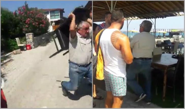 Tempers flare in occupied north over private beaches (video)