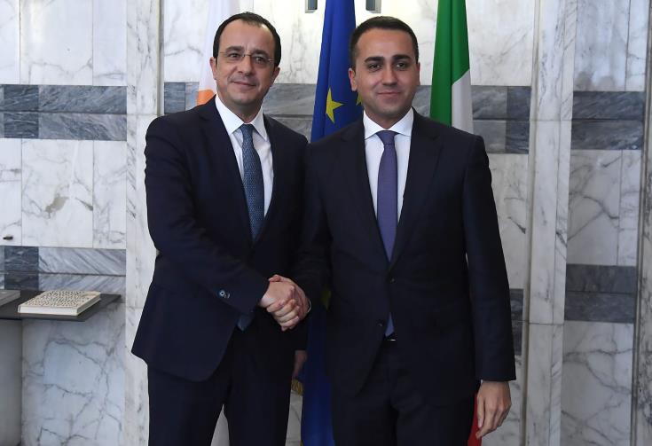 Italy reiterates full solidarity with Cyprus over illegal Turkish drilling activities