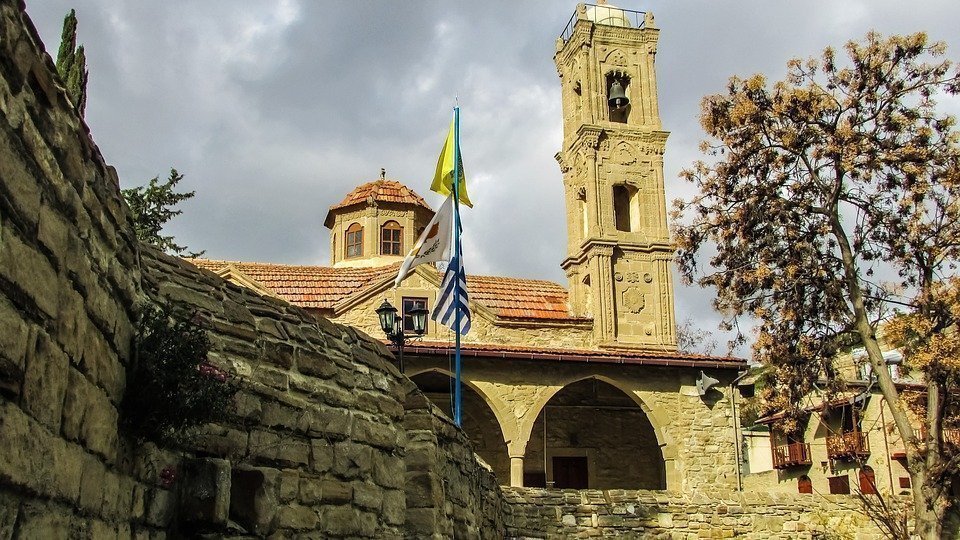 Cyprus, Tochni, Village, Church, Traditional
