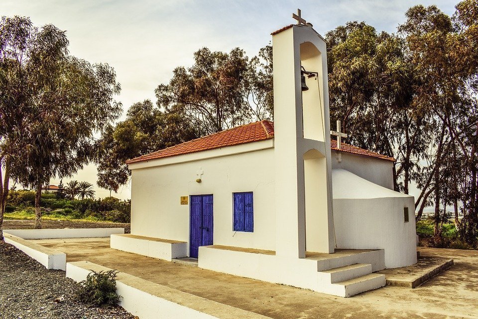 Cyprus, Paralimni, Church, Orthodox, Ayios Mamas