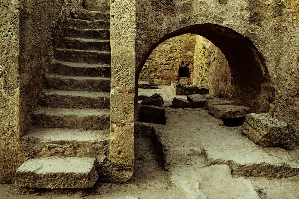 Cyprus, Paphos, Tombs Of The Kings, Archaeology