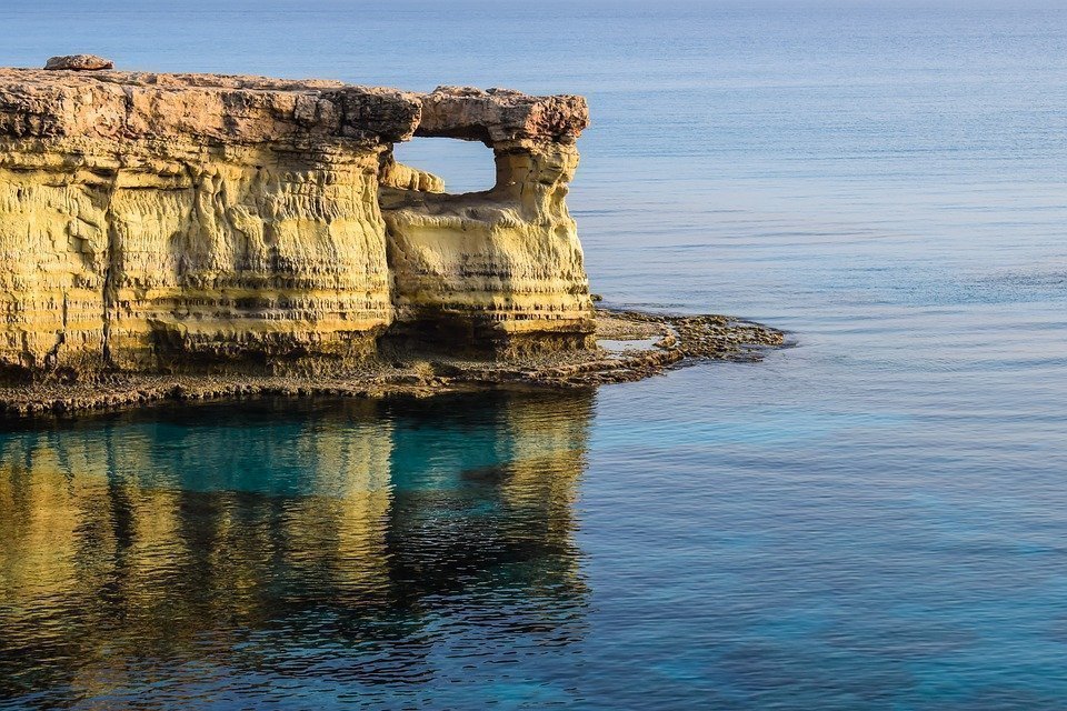 Cyprus, Cavo Greko, National Park, Travel, Sea, Cliff