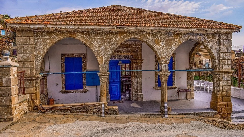 Cyprus, Tochni, Architecture, Traditional, Old, Tavern