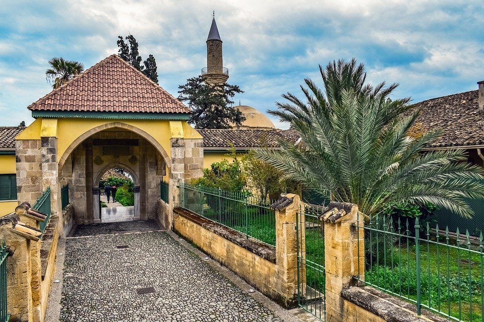 Cyprus, Larnaca, Hala Sultan Tekke, Mosque, Ottoman