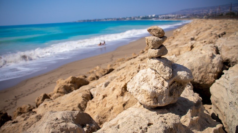 Cyprus, Paphos, Beach, Sea, Quiet, Coast, Peace Of Mind