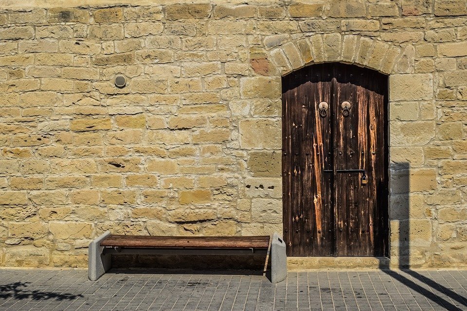 Door, Gate, Entrance, Castle, Stone, Architecture