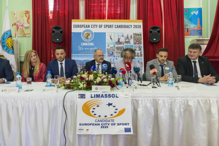 Limassol presents candidacy for European City of Sport 2020