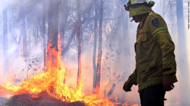 Bushfires rage across Australia's east and west as danger rises