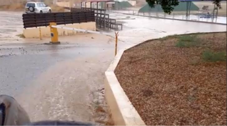 Downpour in Nicosia brings flooded roads