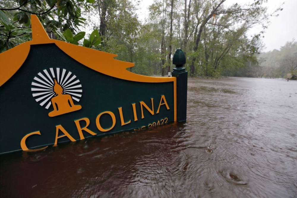 Storm Florence weakens but epic rains still expected