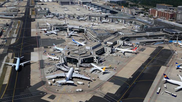 Frankfurt airport cancels about 100 flights due to storm Sabine