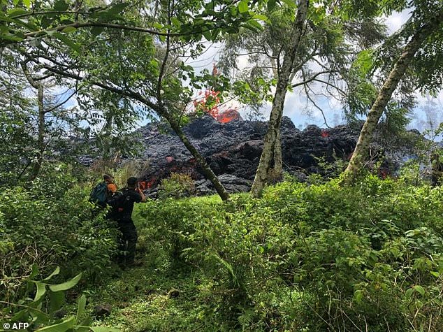 Red alert raised after ash bursts from Hawaii volcano