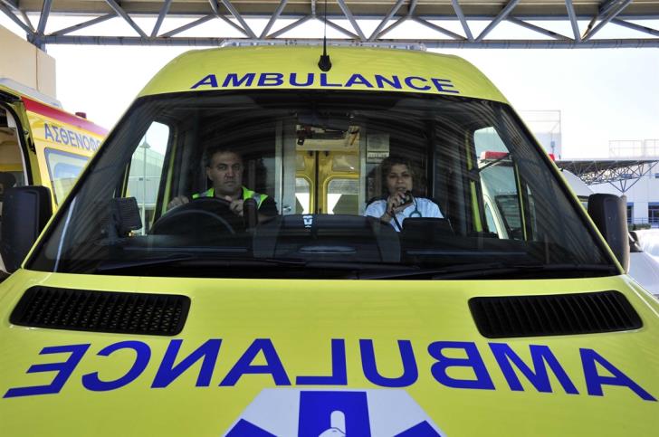 21 year old delivery driver seriously injured in Limassol accident